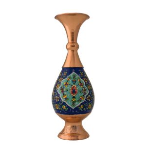 چند نمونه از هنرهای دستی ساده اما درآمدزا 5 گلدان مس و پرداز 25 سانت