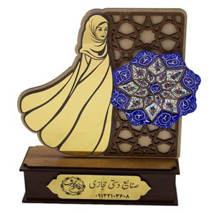 آشنایی با هنرهای دستی درآمدزا اصیل ایرانی 7 تندیس میناکاری روز مادر