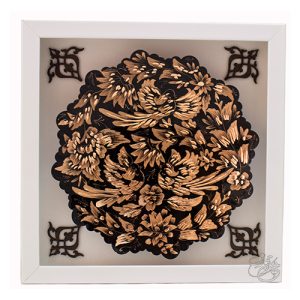 قاب بشقاب الماس تراش